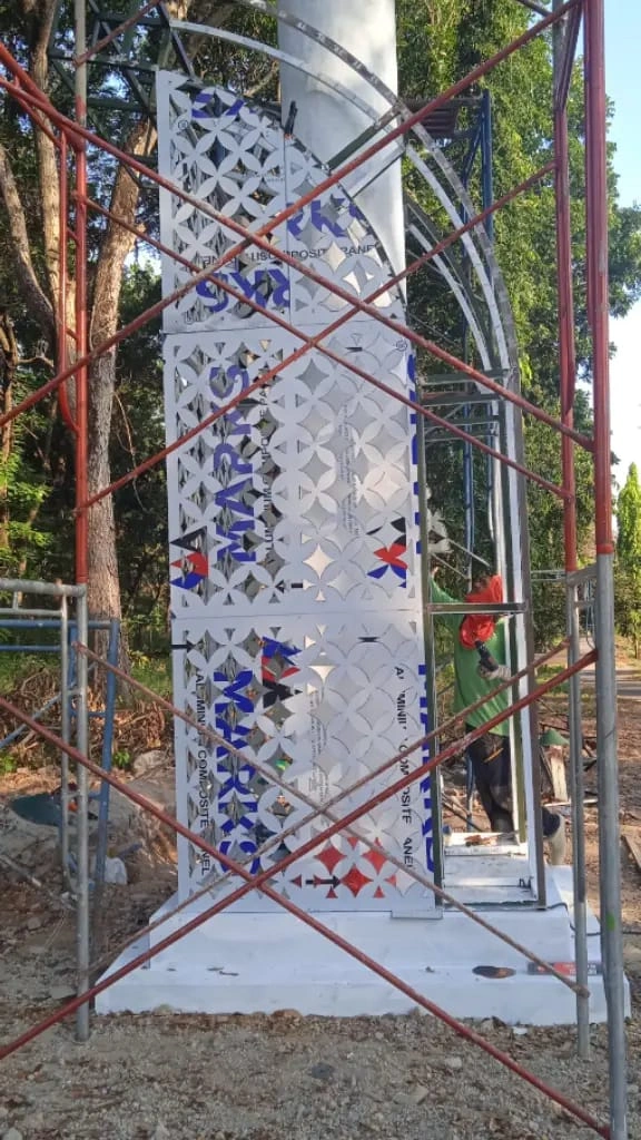 Marks Acp - Gapura Waduk Kedungbrubus, Area Perhutani, Dawuhan, Pilangkenceng, Kab. Madiun