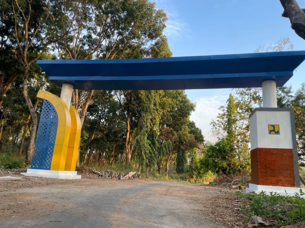 Marks Acp - Gapura Waduk Kedungbrubus, Area Perhutani, Dawuhan, Pilangkenceng, Kab. Madiun